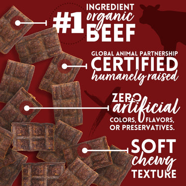 Organic Beef Recipe Jerky Treats