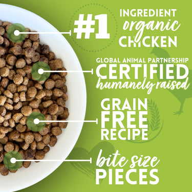 Small Breed Organic Chicken Recipe Premium Dog Food