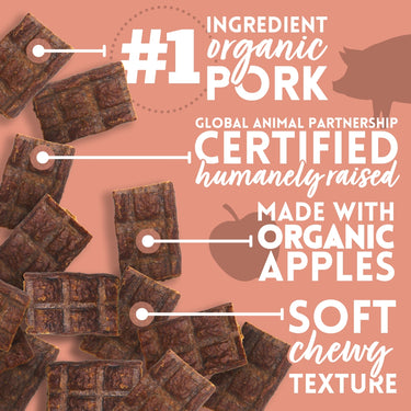 Organic Pork Recipe Jerky Treats