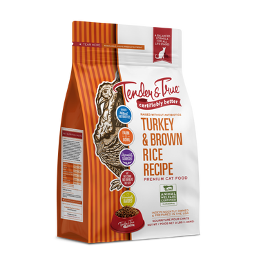 Turkey & Brown Rice Recipe Dry Cat Food