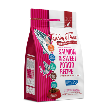 Salmon & Sweet Potato Recipe Dry Cat Food