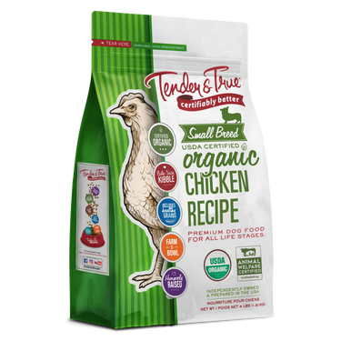 Small Breed Organic Chicken Recipe Premium Dog Food