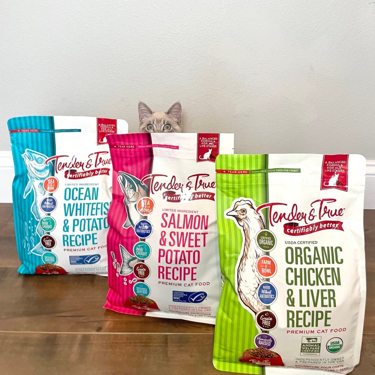 Tender True Ocean Whitefish Potato Cat Food